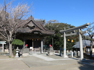 鎌倉市の小動神社　Koyurugi Jinja Shrine