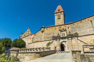 Fototapeta na wymiar entrance to fortress Coburg