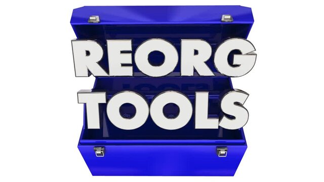 Reorg Tools Resources Reorganization Kit New Company Structure 3d Animation