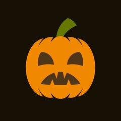 Halloween pumpkin icon