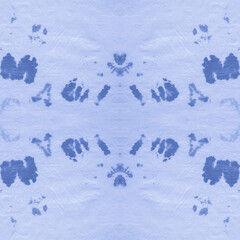 Seamless Indigo Tie Dye Print Shibori. Abstract 