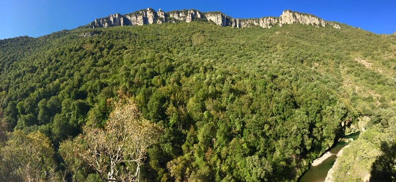 landscape of  Barbagia, Sardinia 
