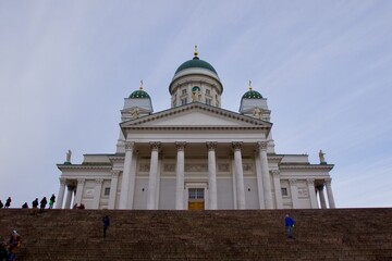 church of St Nicholas in Helsinki, Finland 