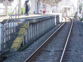 Naklejka premium 駅の風景 ～Station scenery