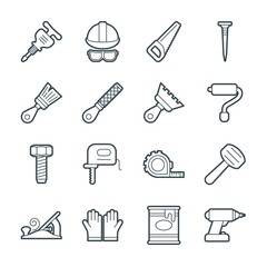 Outline tools icons