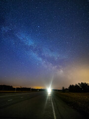 Milky Way on the road
