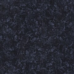 Fototapeta premium Seamless patterned denim jean for repeat print. High quality illustration. Grungy trendy street wear design. Real detailed denim texture with abstract texture overlay. Navy blue deep dark colors.