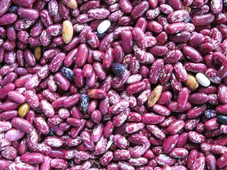 Red kidney beans in San Salvador, El Salvador