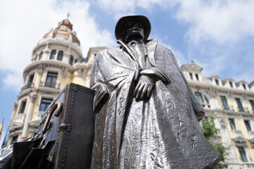 Fototapeta premium Escultura asturiana.
