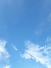 blue sky with clouds