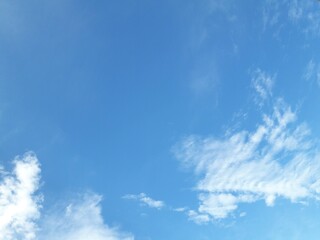 blue sky with clouds