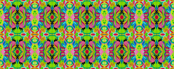 Modern Ethnic Pattern Seamless. Turkish Rug. 