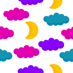 New year or christmas wrapping paper seamless pattern for use in design. Perfect for party wallpaper, winter holiday textile print, new year party card, shop sale advertising