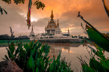 Wat Thung Setthi is one of the most beautiful sculptures in Thailand, Tambon Phra Lap, Amphoe...