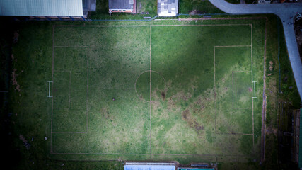 campo de fútbol deteriorado © ALEJANDROJOSE