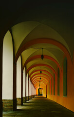 Closeup of Kazan Cathedral in St. Petersburg in Russia.
