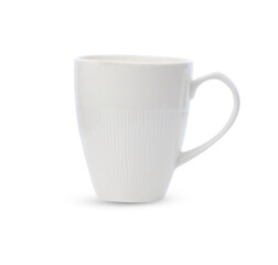 ceramic cup isolated on white background.