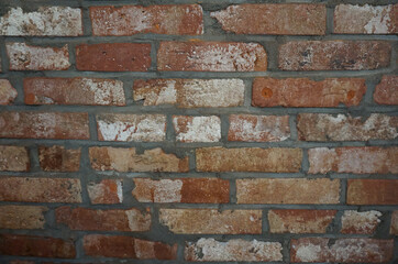 Fototapeta premium Old brown brick wall background