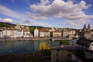 Fototapeta premium view of the city