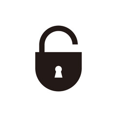 padlock icon vector illustration symbol
