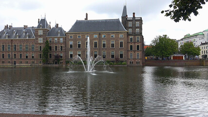 Fototapeta na wymiar The Hague (Netherlands) - Town center