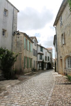 Kleine Gasse auf der Ile de Re