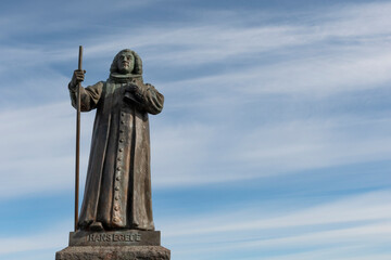 Geschichte von Nuuk , Hans Egede Statue