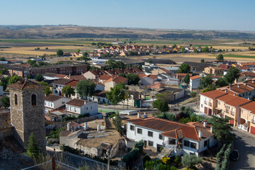 Fototapeta na wymiar Vista de Fuentidueña de Tajo, Comunidad de Madrid