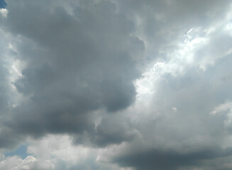 clouds in the sky