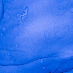 Gemstone Background. Blueish Paint Splash On Cloth. Nautical Color Smoke Texture. Phantom Blue Watercolor Brush Stroke. Sky Blue Abstract Ink Background. Gemstone Texture.