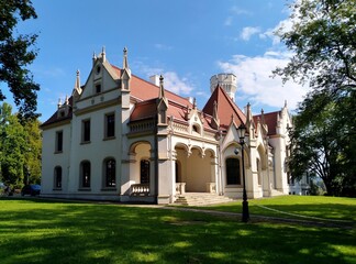 castle in the park
