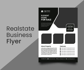 Real State Business Flyer Template - Home Selling Advertisement