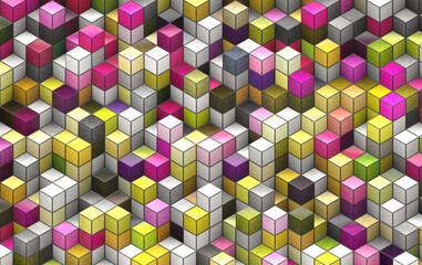 modern cubes