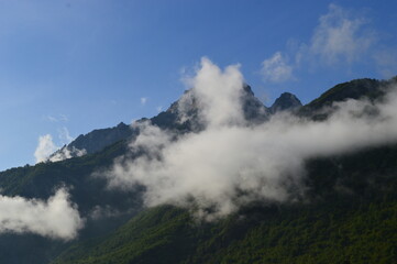 The beautiful and dramatic landscapes of the Valbona Valley in Northern Albania