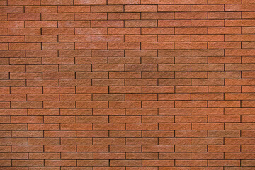 Red brick wall background and texture