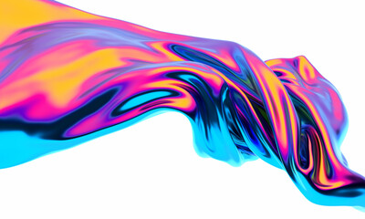 Naklejka premium Abstract 3d render, background design, modern illustration