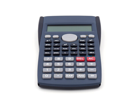 Scientific Calculator Isolated On White Background