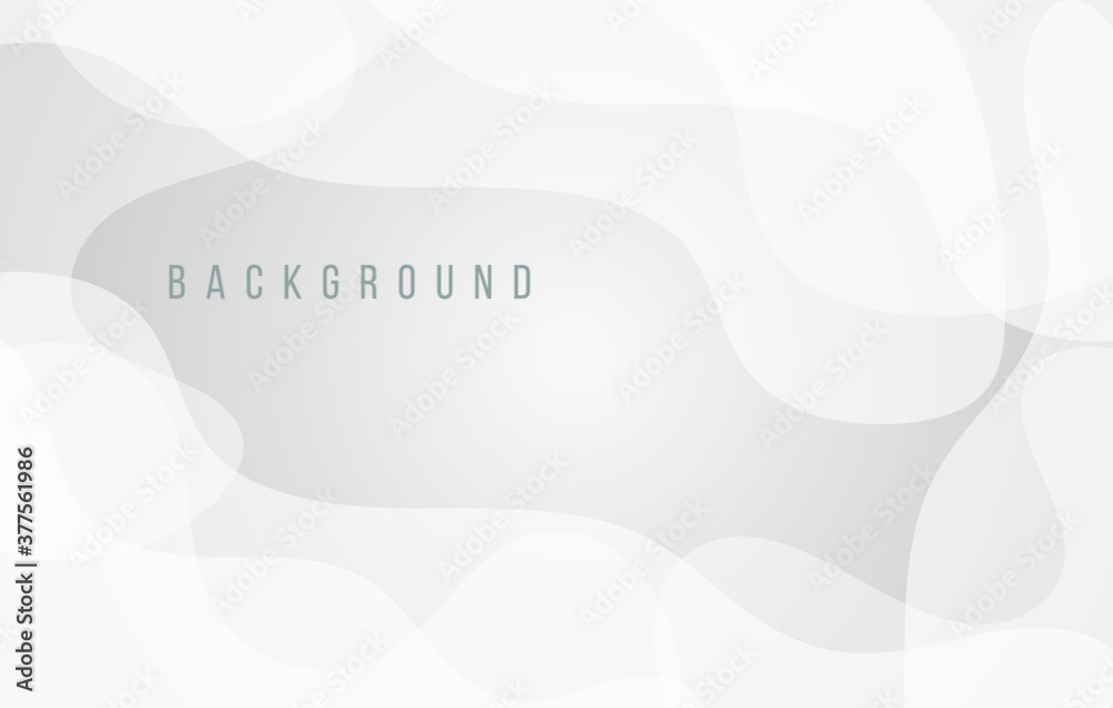 Wall mural white background abstract geometric vector illustration. you can use this white background template 