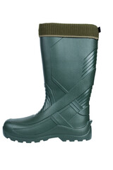 Green rubber boots i