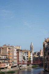 Obraz premium The city of Girona, skyline.