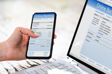 Online Banking Balance On Mobile Phone