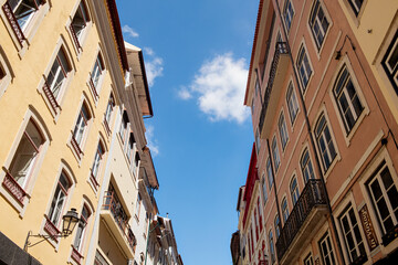 Obraz premium European Typical constructions in portugal