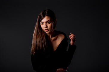 Obraz premium Trendy fashion model