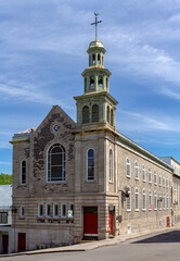 Fototapeta na wymiar Jesuit Chapel of Quebec City, Quebec, Canada