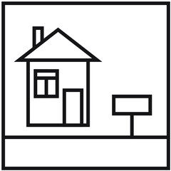 real estate: buy, sell or rent a house