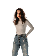 Obraz premium Stylish trendy woman