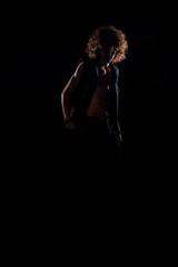 Cool fashionable guy