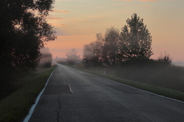 Droga we mgle © Maciej Bonk