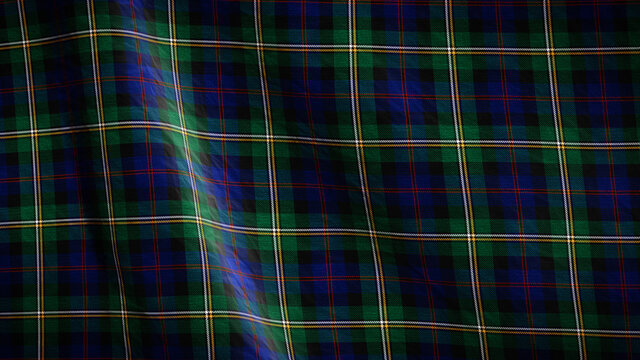 Clan Malcolm Scottish tartan plaid background