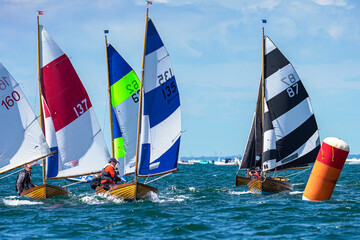 sailing boat on the sea